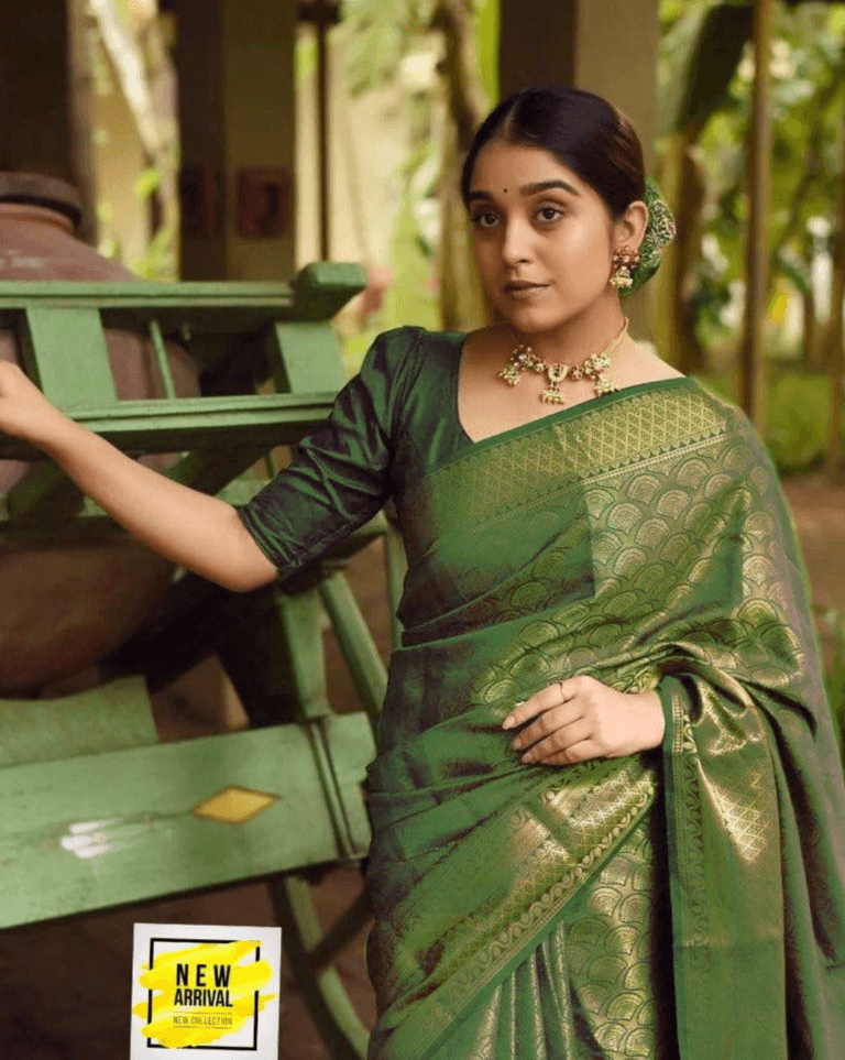 Timeless Silk Green Exquisite Saree